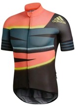 Adidas Adistar Mens XL Cycling Ciclismo Form Fitting Jersey FJ6573 Solar Red - £32.16 GBP