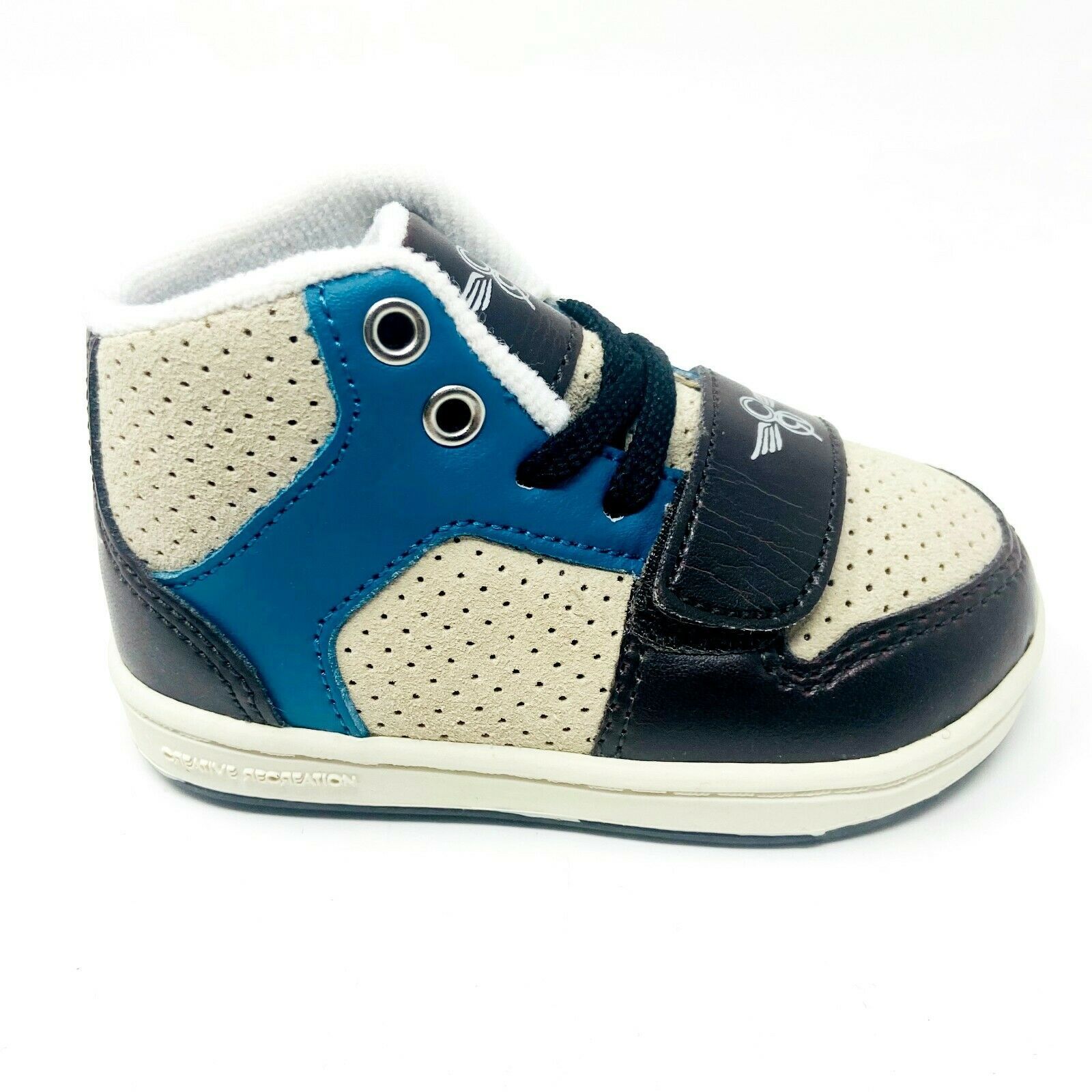 Creative Recreation Cesario Khaki Brown Coral Black Toddler Baby Size 4