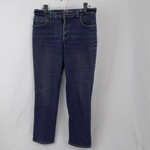 Gloria Vanderbilt Amanda Blue Jeans Pants Missy Size 10 Short Stretch Ta... - $9.75