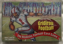 Gridiron Football The Realistic Football Card Game Ages7+ For 1-2 Player... - $13.78