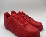 Nike Air Force 1 Low Triple Red Sneakers CW6999-600 Men&#39;s Size 12 - $119.95