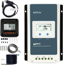 EPEVER MPPT Solar Charge Controller 30A 12V 24V Auto, Solar Charge Contr... - £196.50 GBP