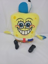 Vintage Nanco Plush SpongeBob SquarePants Stuffed Toy Yellow 17.5&quot; 2002 ... - $14.95