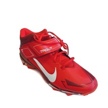 Nike Force Trout 8 Keystone Baseball Cleats Mens Size 14 CZ5911-616 Red White - £40.27 GBP