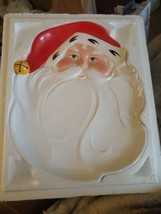 1986 Avon Jolly Santa Holiday Server Platter With Original Box - A3 - £12.63 GBP