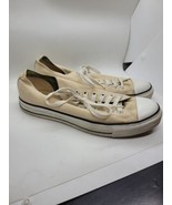 Converse Chuck Taylor All Star Athletic Sneakers Shoes Low Top Cream Men... - $29.65