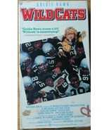 Wildcats (VHS 1986 Warner Brothers) Goldie Hawn~James Keach~Swoosie Kurtz - $3.95