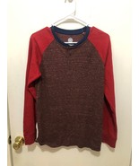 NWT Wonder Nation Boys XL 14-16 Waffle Knit Thermal Henley - $112.05 MXN