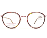 Jean Lafont Eyeglasses Frames DELIGNY OPT 7103 Red Floral Paisley 48-22-140 - £300.23 GBP