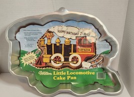 Vintage Wilton 502-3649 Little Locomotive Aluminum Cake Pan Train - £7.70 GBP