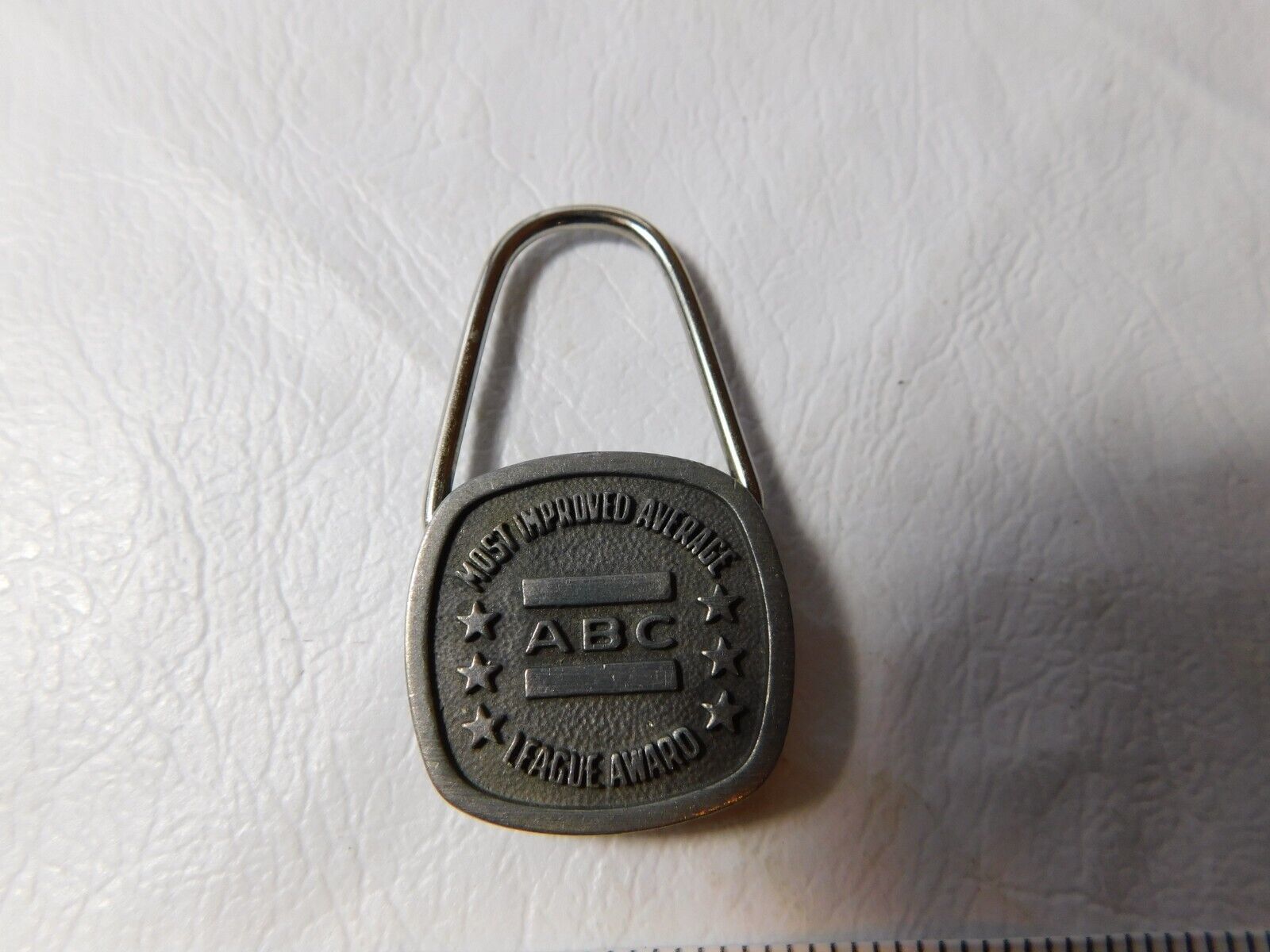 Primary image for ABC American bowling congress most improved average league award keychain ring