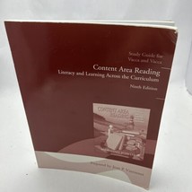 Content Area Reading: Study Guide: Literacy And Learning By Richard T. Vacca Vg+ - $38.64