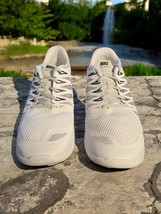NEW Men&#39;s NIKE Free 5.0 White gray Sneakers Size 12 Lightweight Running ... - $100.00