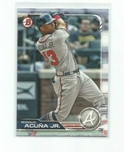 Ronald Acuna Jr (Atlanta Braves) 2019 Bowman Card #78 - £3.91 GBP