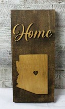 Home Arizona Sustainable Reclaimed Pallet Wood Sign - £11.40 GBP