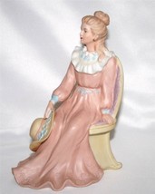 HOMCO Victorian Lady Sitting Figurine &quot;Courtney&#39;s Dream&quot; #1439 - £24.03 GBP