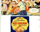 2 Old Ice Cream Recipe Booklets Jello Ice Cream Powder Proctor Silex Fre... - $17.80