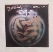 Whitesnake Come An&#39; Get It Carnival Glass Prize Tile Vintage 6X6 Snake Apple - $12.75