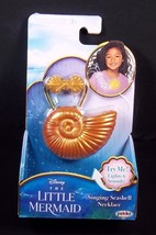Disney Little Mermaid Live Action Movie Ariel Singing Seashell necklace ... - £13.82 GBP