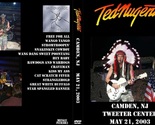 Ted Nugent Live in Camden, New Jersey 2003 CD/DVD Pro-Shot and Soundboard - £19.65 GBP