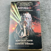 KRULL by Alan Dean Foster (1983) Warner illustrated movie paperback 1st - £8.82 GBP