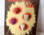 1960s Monster Fink Rings and Vending Machine Card set ORIGINAL - $39.16