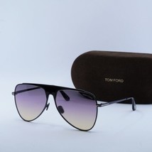 TOM FORD FT0935 01B Black/Smoke Gradient 60-13-140 Sunglasses New Authentic - $198.66