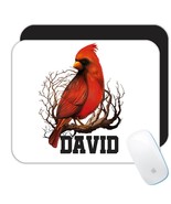 Personalized Cardinal Mug : Gift Mousepad Name Bird Grieving Loved One C... - £12.01 GBP