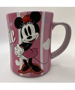 Disney Store California USA - Large 3D Minnie Mouse Coffee Chunky Mug Pink - £10.34 GBP