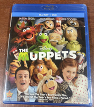 The Muppets Blu-ray &amp; DVD 2-Disc Set Disney movie Jason Segel Amy Adams 2011 NEW - £14.74 GBP