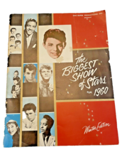 Biggest Show of Stars Program Winter Edition Program 1960 Vintage Book - £18.28 GBP