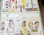 1960s Original Movie Poster Window Cards Lot Of 16 American Film CV JD - $198.00