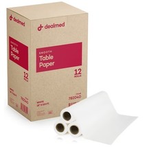 Dealmed Smooth Exam Table Paper Cover 18&quot; x 225&#39; Cover Doctor Office 12 ... - $82.85 CAD