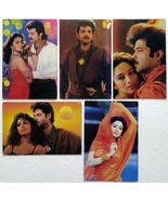 Bollywood Actors Anil Kapoor Madhuri Dixit 5 Post card Postcard Lot Set ... - £27.93 GBP