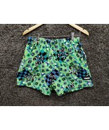 VINTAGE Joy Jurgens Jamica Jammers Swim Trunks Green Abstract Lined Wome... - £21.99 GBP