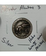HOBO Alligator Alcatraz ICE Swamp Made From A REAL WWII Silver Nickel SI... - $315.36 MXN