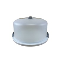 Sterilite Cake Server Cupcake Round Carrier w/ Lid Cover And Handle, Cle... - $17.81