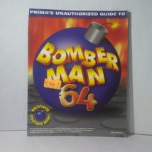 Bomberman 64 Prima’s Unauthorized Strategy Guide Book For Nintendo 64 N64 - $18.81