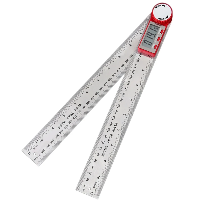 0-200mm 0-300mm 0-500mm 0-7/11/19&#39;&#39; Digital Meter Angle Inclinometer Ang... - $279.36