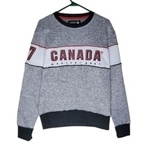 Canada Weather Gear Sweatshirt Pullover Womens Medium Gray Red Sportswear Soft - £21.10 GBP