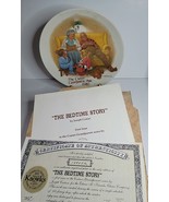 KNOWLES CHINA COLLECTOR&#39;S PLATE  &quot;THE BEDTIME STORY&quot; - $9.50