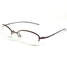 Emporio Armani Eyeglasses Frames EA 9103 6NA Pink Burgundy Round 48-19-140 - £22.24 GBP