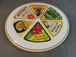 Cheese Tomato Olive Appetizer Plates PICK ONE 8.5&#39;&#39; Gruyere Huile D&#39; Olive - £9.59 GBP