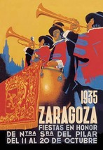 Zaragoza - Festival of Pilar 20 x 30 Poster - £20.76 GBP