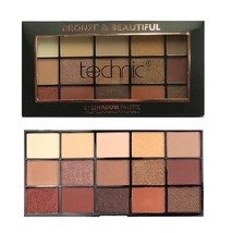 Technic X 15 Eyeshadow Palettes - Bronze &amp; Beautiful - £5.45 GBP
