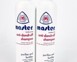 Master Anti Dandruff Shampoo Pyrithione Zinc 12oz Lot of 2 Purified Fort... - £30.79 GBP