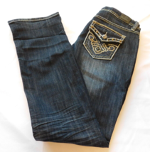 Love Nation Women&#39;s Ladies Size See Measurements Pants Blue Jeans Denim NWT - £31.27 GBP