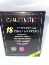 Chalktastic Liquid Chalk Markers for Kids - Set of 18 Washable, Sealed Box New - £13.00 GBP