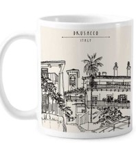 ITALY Rome Sketch City Landscape Mug Pottery Ceramic Coffee Porcelain Cu... - £8.92 GBP