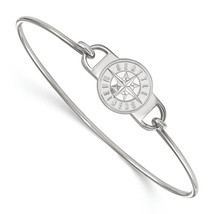 SS MLB  Seattle Mariners Small Center Wire Bangle-8 - $1,510.31 MXN
